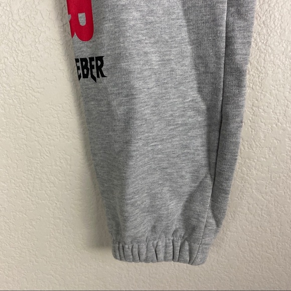 H&M Justin Bieber Stadium Tour Sweatpants Size XS - Picture 2 of 8